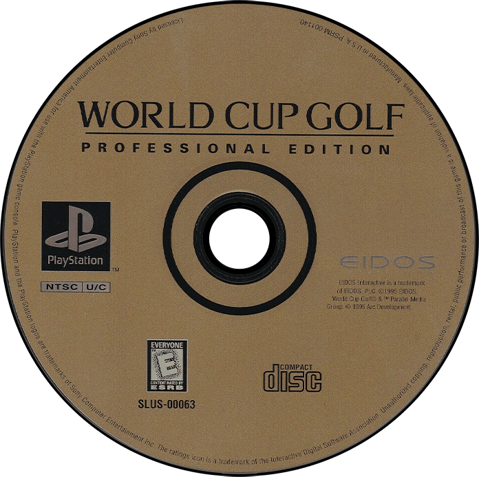 World Cup Golf Professional Edition media 6 for Playstation